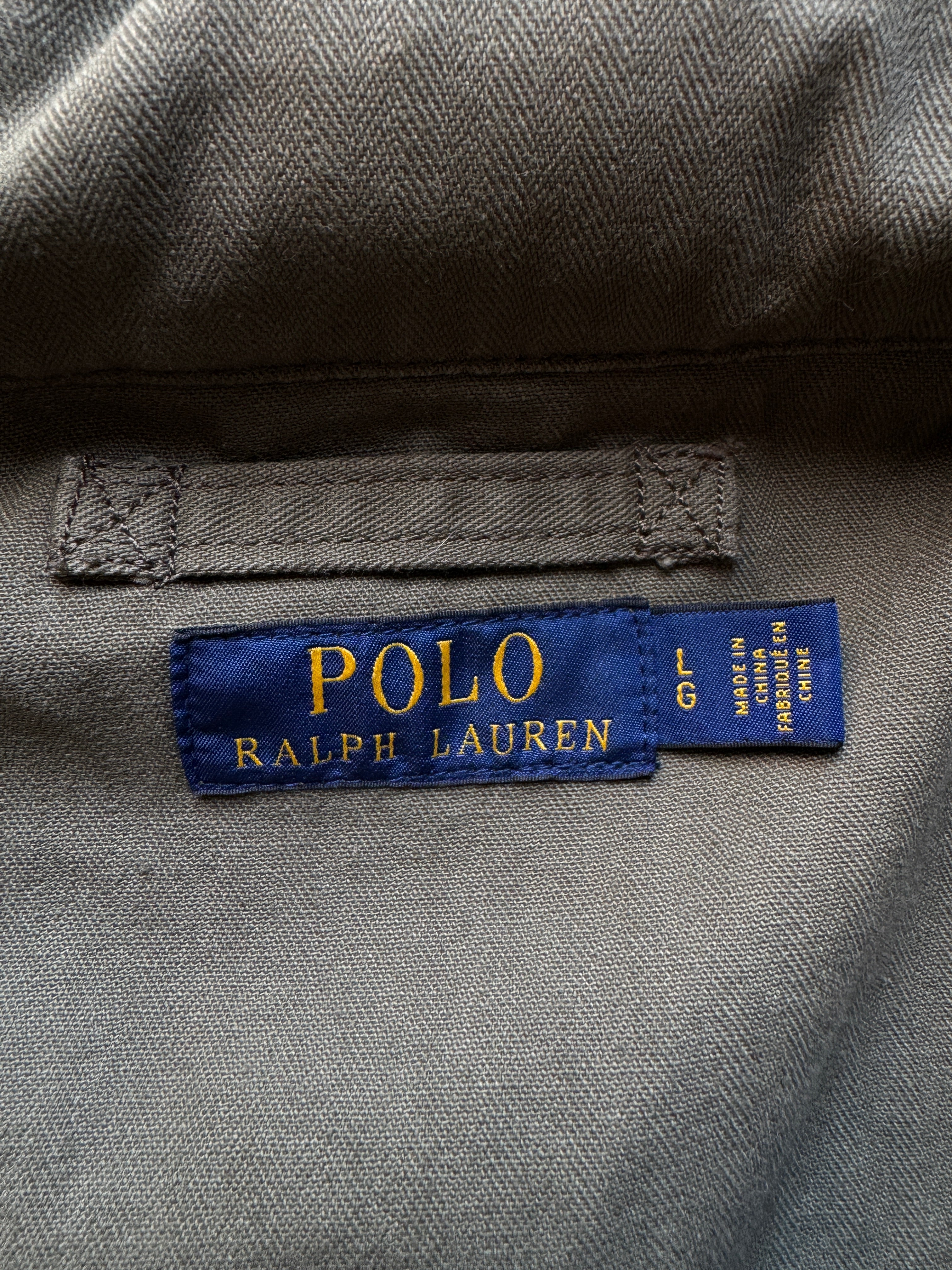 Ralph Lauren Damen Feldjacke Retro Talon Zip Mit Kapuze Olive L