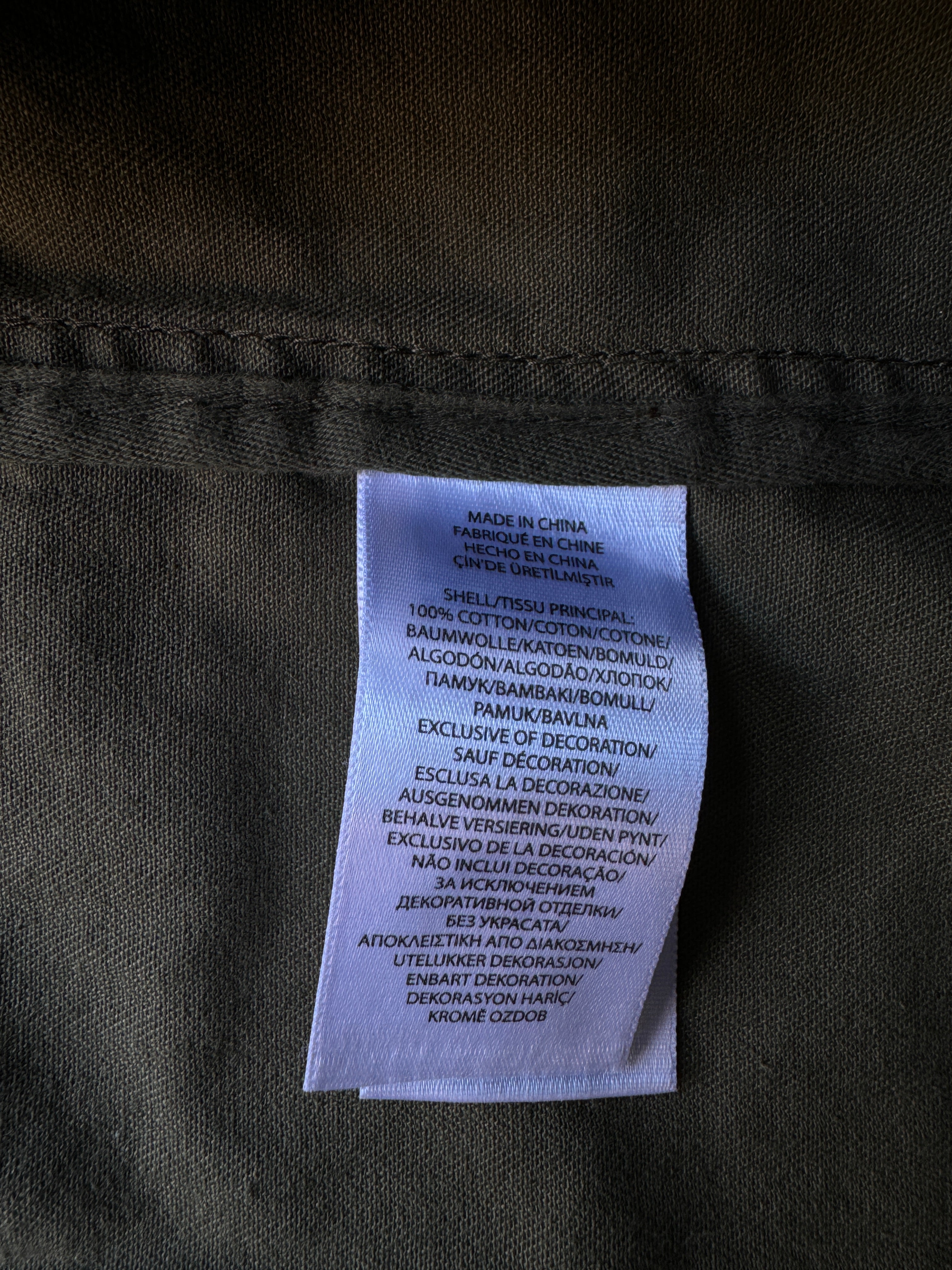 Ralph Lauren Damen Feldjacke Retro Talon Zip Mit Kapuze Olive L
