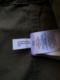 Ralph Lauren Damen Feldjacke Retro Talon Zip Mit Kapuze Olive L
