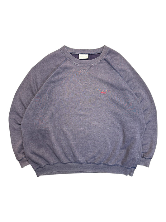 90s Adidas Sweater "Colors of Sport" Grau (Lilastich) D9 XL-XXL