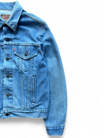 Vintage Levis Jeansjacke 70506 Type III 80s Made In USA Helle Waschung Blau (40R) M-L