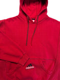 90s Adidas Equipment Hoodie Rot D8 L
