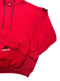 90s Adidas Equipment Hoodie Rot D8 L