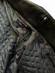 Vintage Adidas Lederjacke 1999 Schwarz XXL