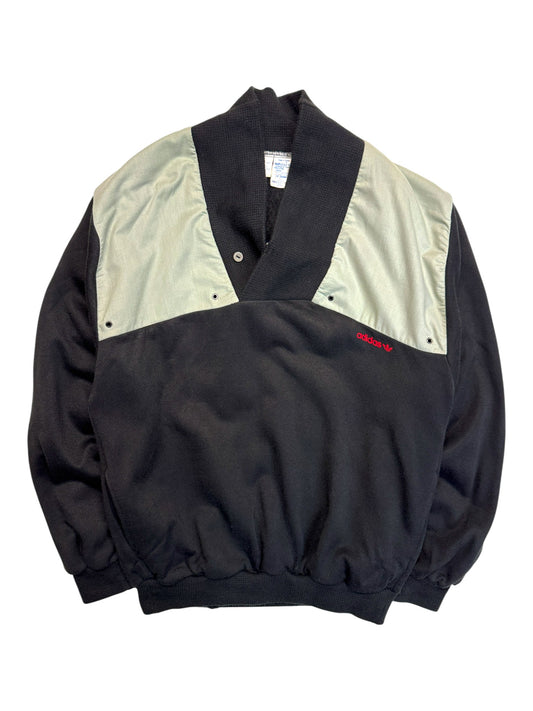 70s Adidas By Ventex Sweater Made In France Schwarz 7/52 L