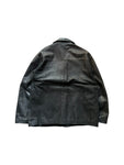 Vintage Adidas Lederjacke 1999 Schwarz XXL