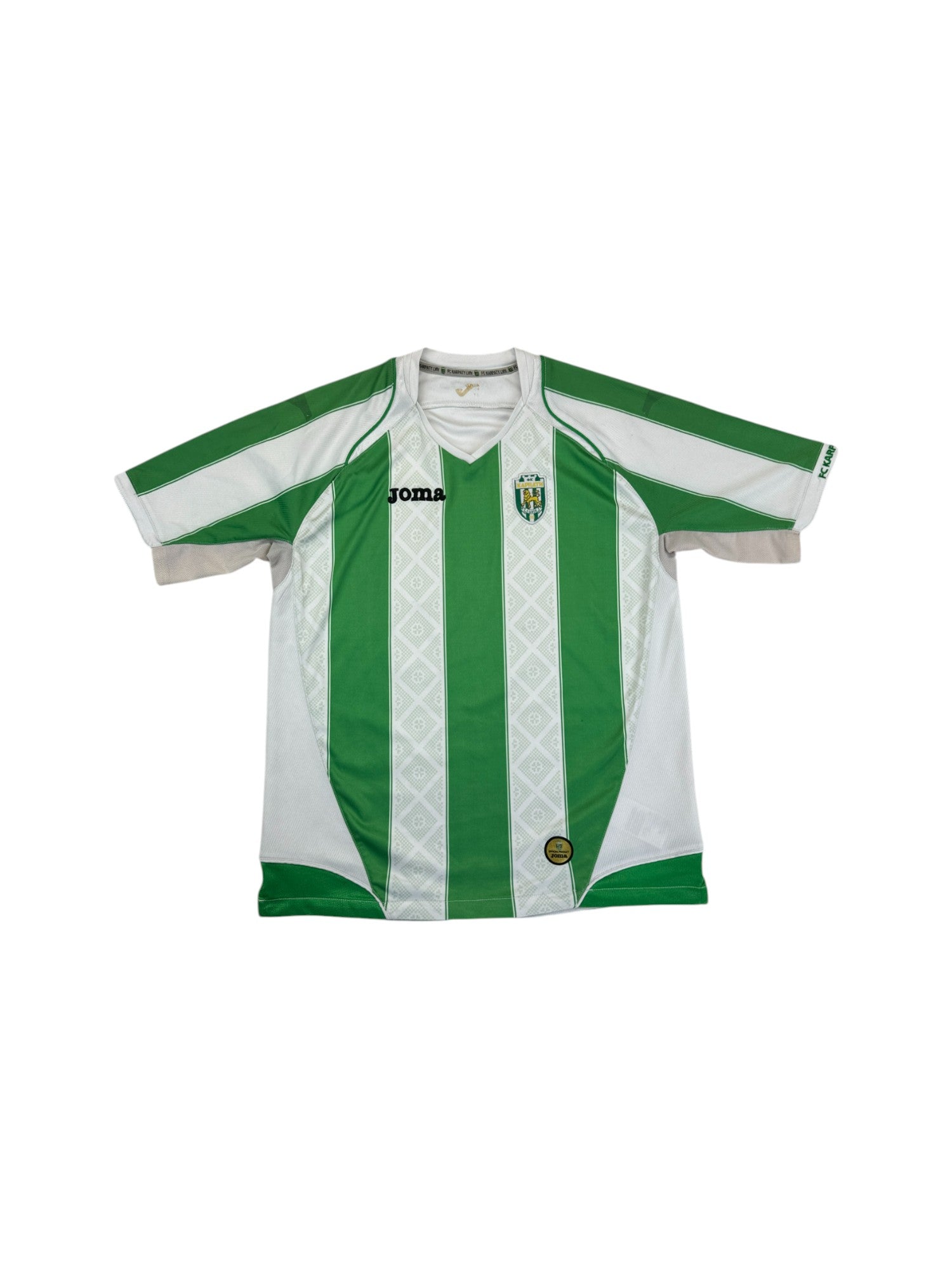 Joma Trikot Karpaty Lviv 2011/12 Grün Weiß (Youth L) S-M
