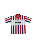 Vintage Masita Trikot 90s Otto B.S.G. Norderstedt Weiß Blau XL/XXL