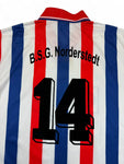 Vintage Masita Trikot 90s Otto B.S.G. Norderstedt Weiß Blau XL/XXL