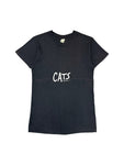 Vintage Screen Stars Shirt 1981 Cats Musical Made In USA Single Stitch Schwarz M
