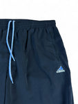 Vintage Adidas Jogginghose Late 90s Basic Schwarz Blau (D9) XL-XXL