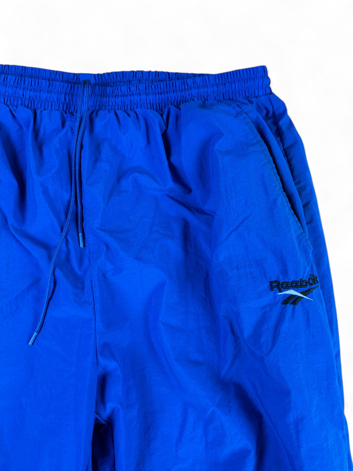 Vintage Reebok Jogginghose 90s Basic Blau XL - RareRags