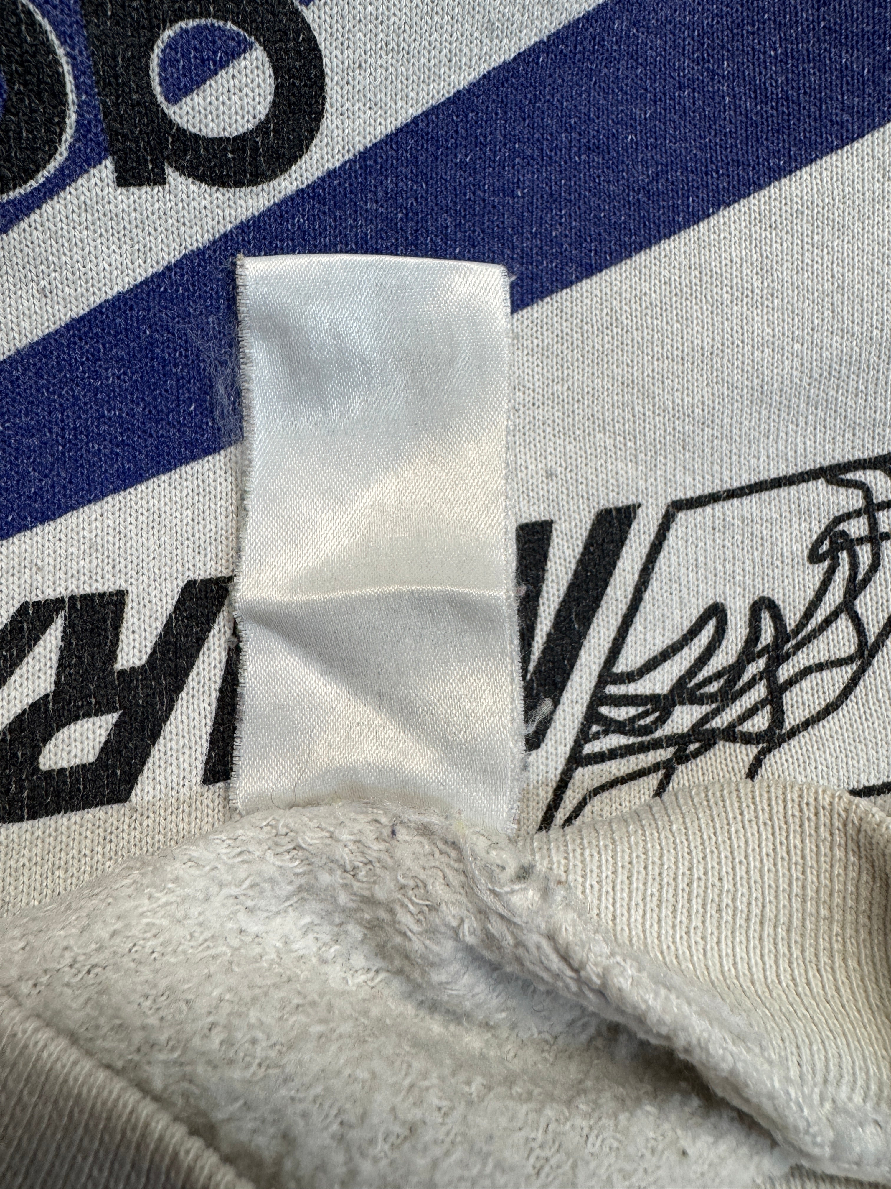 Rare! 80s Adidas Sweater Crewneck Berlin Marathon Weiß S-M