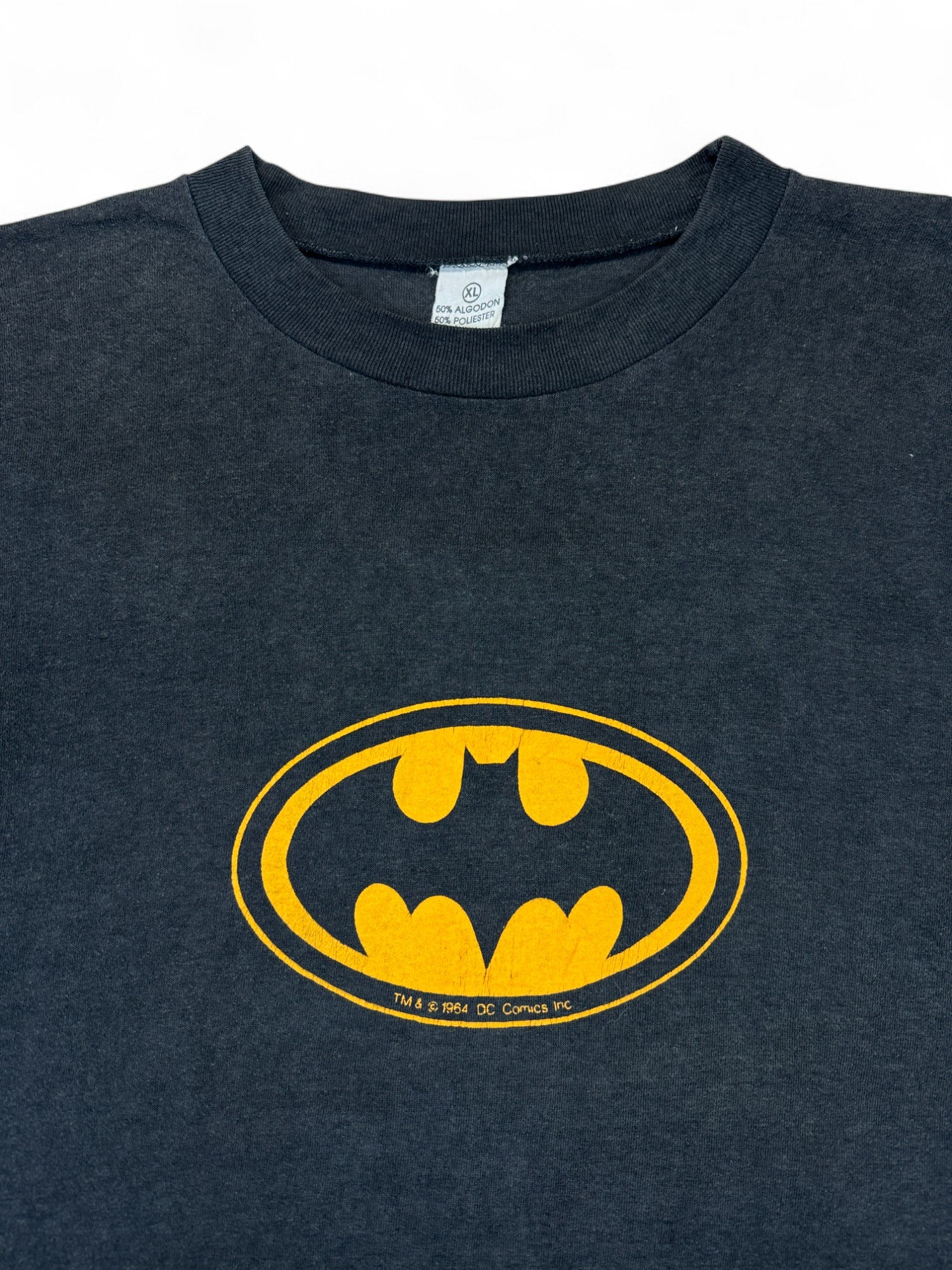 Vintage Shirt 90s Batman x Coca Cola Single Stitch Schwarz XL