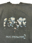 Fruit Of The Loom Shirt Cut Off 2002 Movie Promo Final Destination 2 Schwarz L