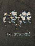 Fruit Of The Loom Shirt Cut Off 2002 Movie Promo Final Destination 2 Schwarz L