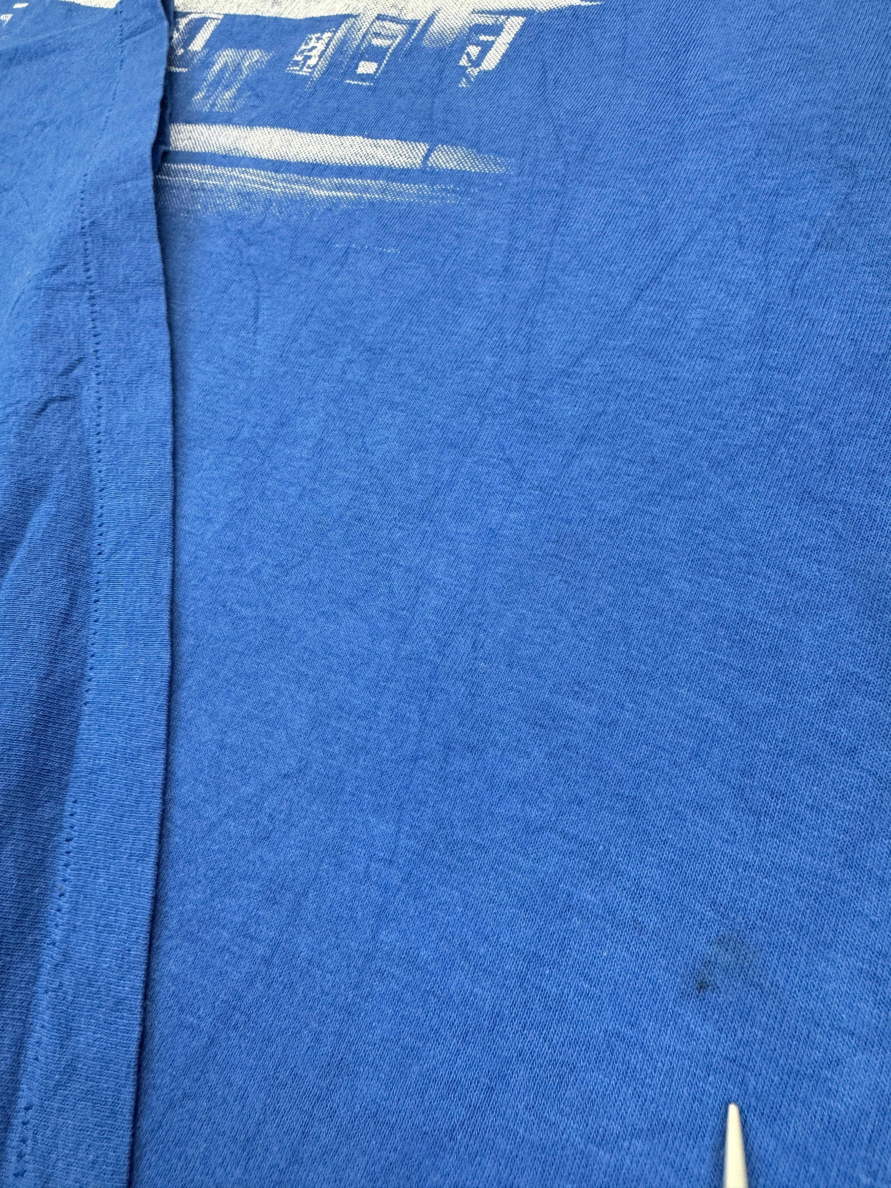 Vintage Delta Shirt 90s Georgia Theatre Athens Single Stitch Made In USA Blau XL