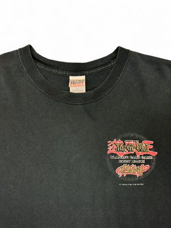 Gildan Shirt 00s Yu-Gi-Oh Trading Card Game "Slifer der Himmelsdrache" Schwarz XL