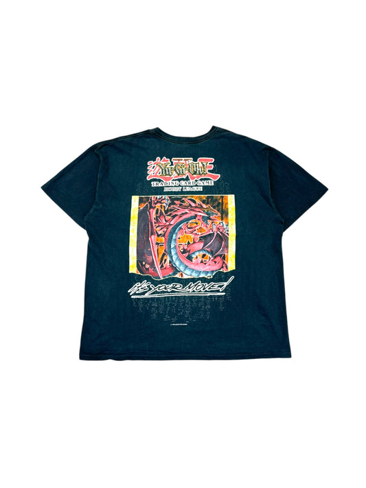 Gildan Shirt 00s Yu-Gi-Oh Trading Card Game "Slifer der Himmelsdrache" Schwarz XL