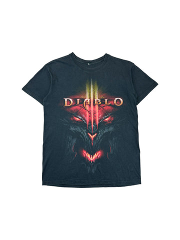 Gaming Shirt 00s Diabolo Schwarz S-M