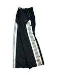 Adidas Jogginghose 2004 Snap Pants Breit Geschnitten Schwarz Weiß XL