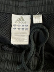 Adidas Jogginghose 2004 Snap Pants Breit Geschnitten Schwarz Weiß XL