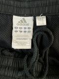 Adidas Jogginghose 2004 Snap Pants Breit Geschnitten Schwarz Weiß XL
