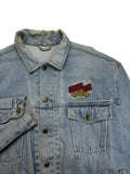 90s Warner Bros. Jeansjacke "Hollywood in Germany" Blau XL