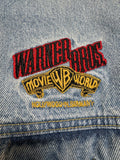 90s Warner Bros. Jeansjacke "Hollywood in Germany" Blau XL