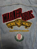 90s Warner Bros. Jeansjacke "Hollywood in Germany" Blau XL