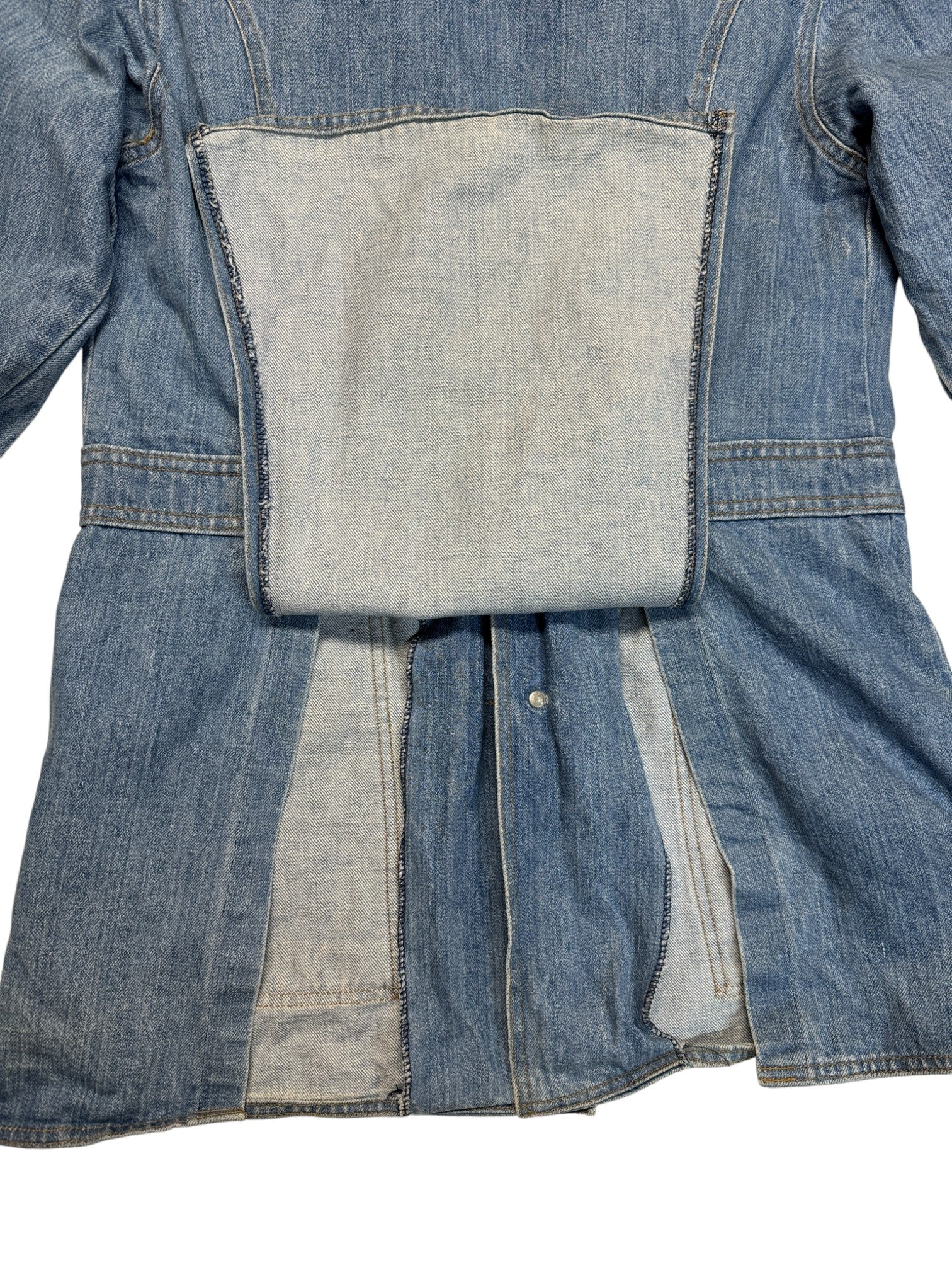 70s Levi’s Orange Tab Safari Chore Jacket 645 Made In USA Blau M - RareRags