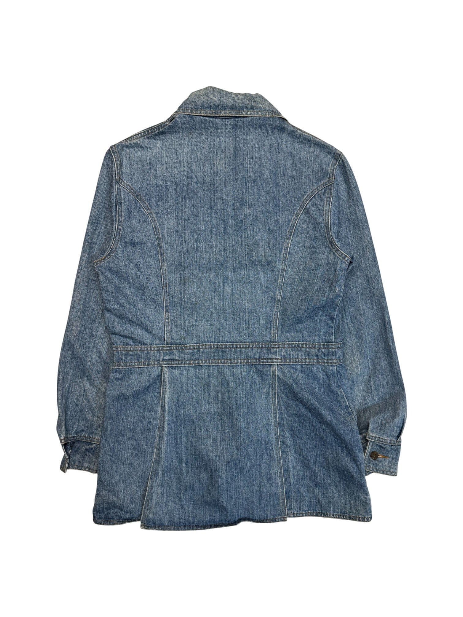 70s Levi’s Orange Tab Safari Chore Jacket 645 Made In USA Blau M - RareRags
