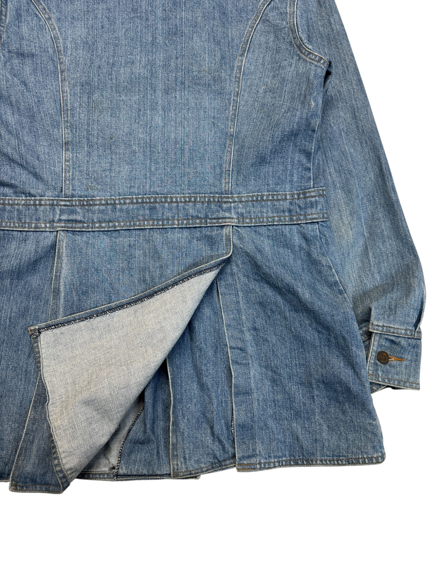 70s Levi’s Orange Tab Safari Chore Jacket 645 Made In USA Blau M - RareRags