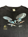 Vintage Champ Shirt 1996 Star Trek 30 Years Schwarz XXL