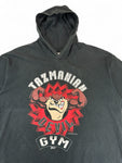 Vintage Looney Tunes Shirt Mit Kapuze 1993 Tazmanian Devil Gym Made In USA Schwarz XL