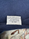 Vintage Looney Tunes Shirt 1996 Holographic "Big Bad Taz" Dunkelblau XL-XXL