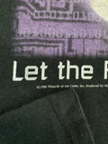 Vintage Fruit Of The Loom Shirt 1996 Net Runner Card Game Single Stitch Made In USA Schwarz XL
