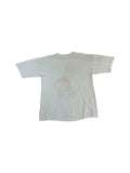 Vintage The Simpsons Shirt 90s Bart "Don't tread on me" Weiß M-L
