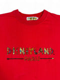 Vintage Shirt 90s Disneyland Paris Rot L-XL