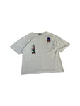 Vintage ACME Clothing Shirt 90s Looney Tunes "roadrunner and coyote" Weiß M