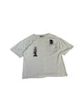 Vintage ACME Clothing Shirt 90s Looney Tunes "roadrunner and coyote" Weiß M