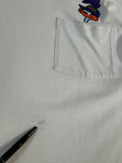 Vintage ACME Clothing Shirt 90s Looney Tunes "roadrunner and coyote" Weiß M