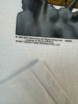 Vintage Wild Oats Shirt 1997 Beavis And Butthead Touch Tone Interactive Made In USA Weiß XL