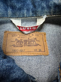 70s Levis Damen Cut-Off Jeansweste Blau 34 XS-S - RareRags