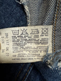 70s Levis Damen Cut-Off Jeansweste Blau 34 XS-S - RareRags