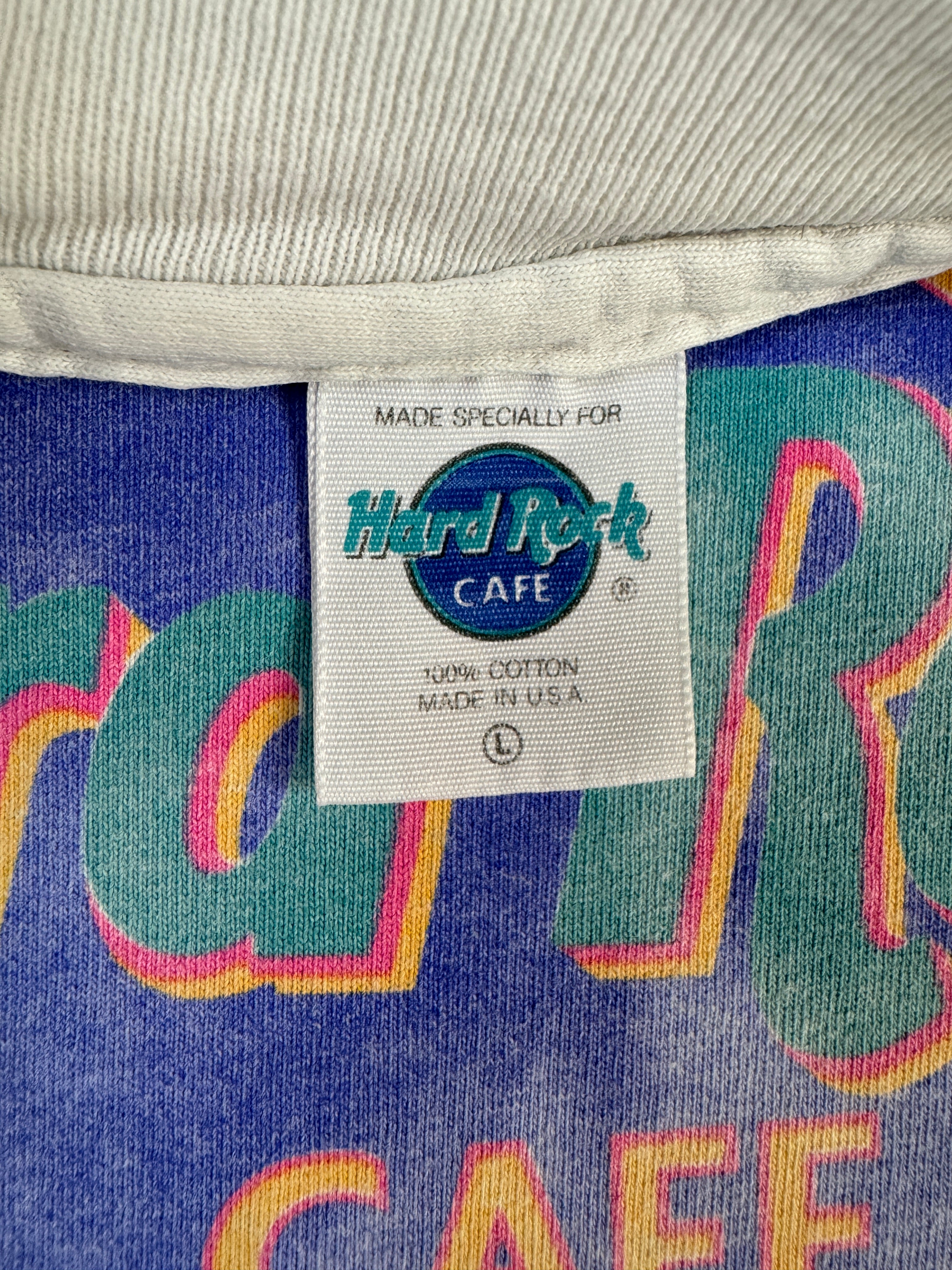 Vintage Hard Rock Cafe Shirt 90s San Diego Single Stitch Made In USA Weiß L