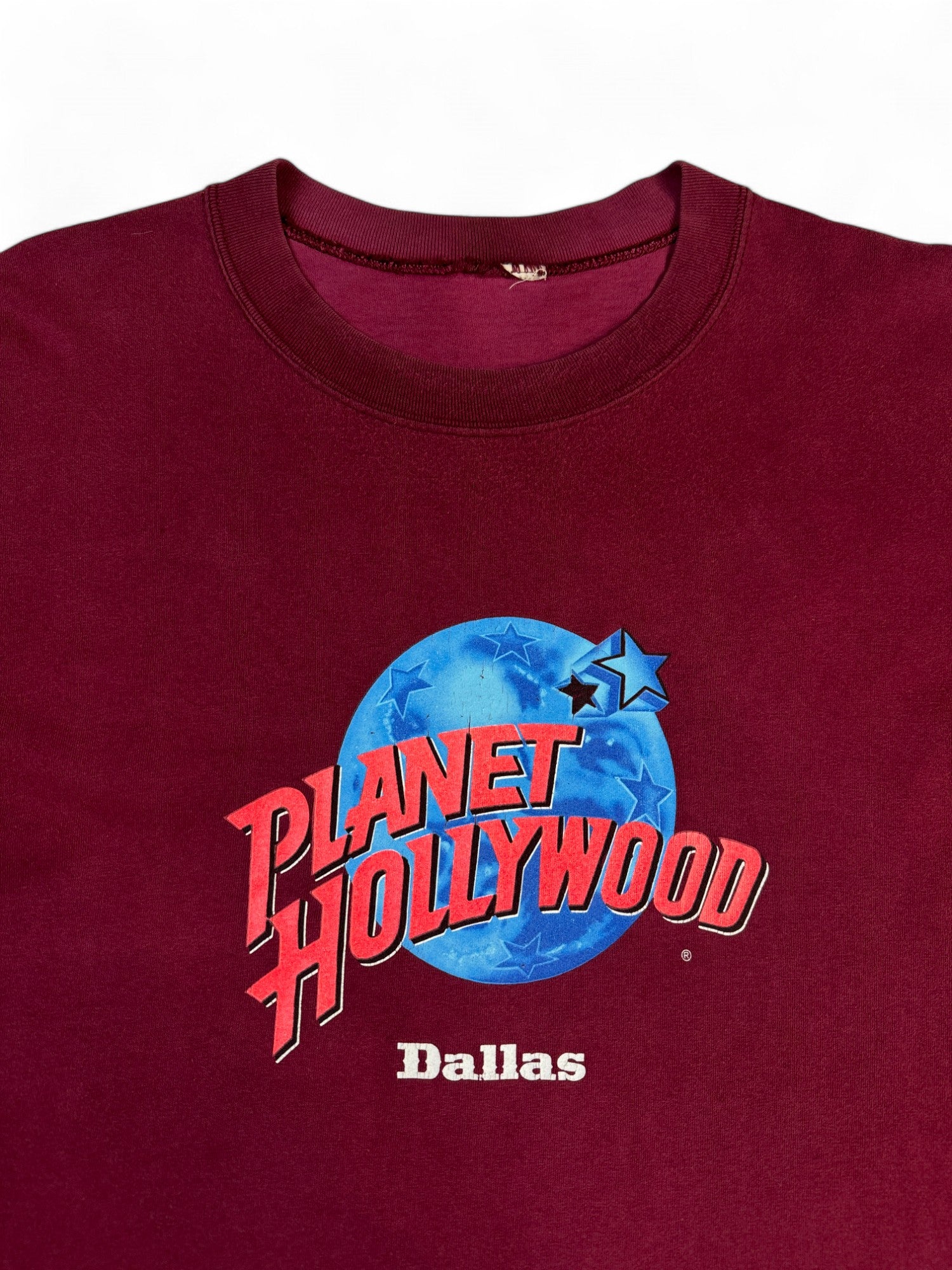 Vintage Planet Hollywood Shirt 90s Dallas Weinrot L-XL