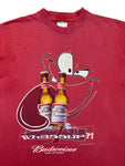 B&C Shirt 2001 Budweiser "Whassup?!" Anheuser-Busch Rot L