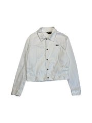 70s Wrangler Jeansjacke Weiß M - RareRags
