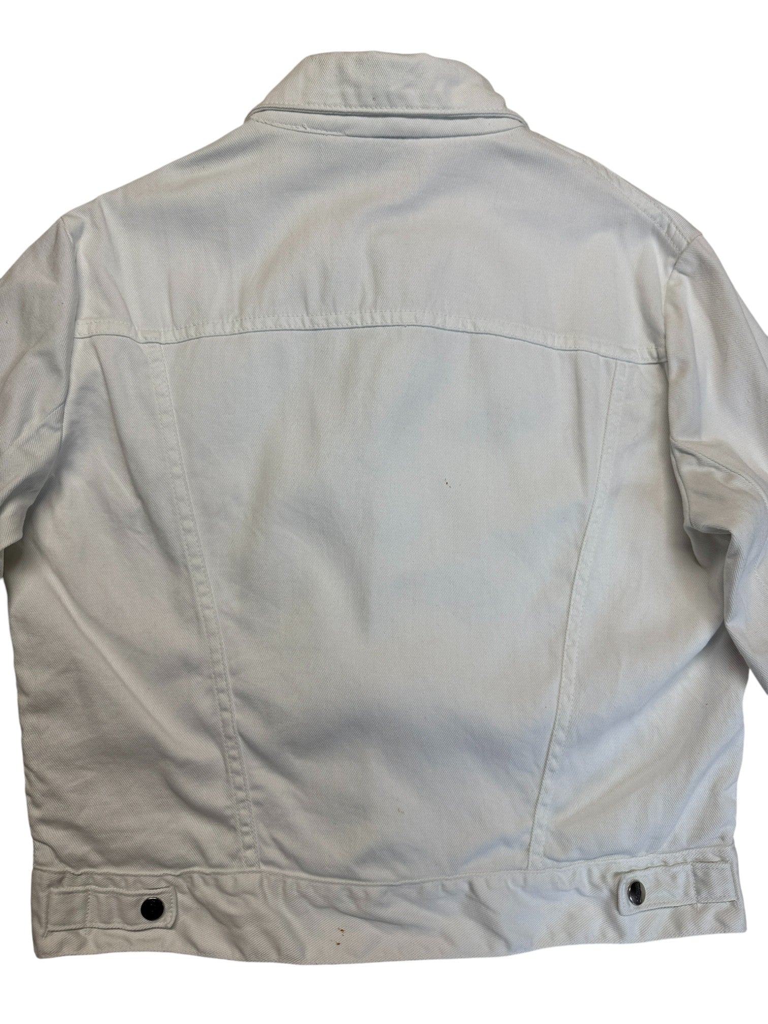 70s Wrangler Jeansjacke Weiß M - RareRags